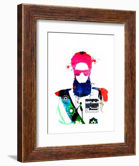 Dictator Watercolor 2-Lora Feldman-Framed Art Print