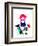 Dictator Watercolor 2-Lora Feldman-Framed Premium Giclee Print