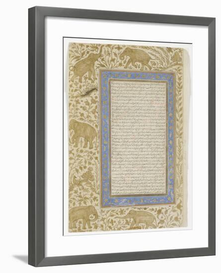 Dictionary Page, C.1607-null-Framed Giclee Print