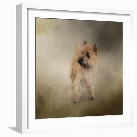 Did I Hear You Say Walk Cairn Terrier-Jai Johnson-Framed Giclee Print