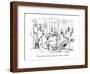 "Did we mention that we spent last summer in Maine?" - New Yorker Cartoon-David Sipress-Framed Premium Giclee Print