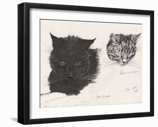 Diddybigface and Colliebeastie, 1996-Vincent Alexander Booth-Framed Giclee Print