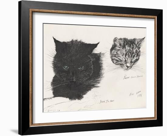 Diddybigface and Colliebeastie, 1996-Vincent Alexander Booth-Framed Giclee Print