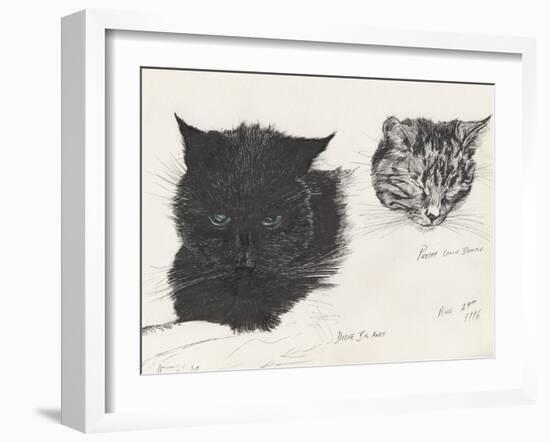 Diddybigface and Colliebeastie, 1996-Vincent Alexander Booth-Framed Giclee Print