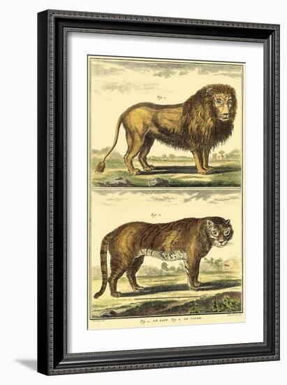 Diderot's Lion and Tiger-Denis Diderot-Framed Art Print