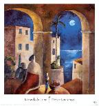 Mirando la Luna-Didier Lourenco-Framed Art Print