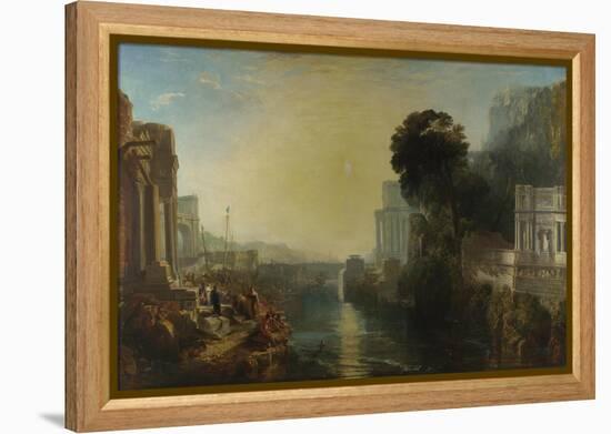 Dido Building Carthage (The Rise of the Carthaginian Empire), 1815-JMW Turner-Framed Premier Image Canvas