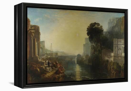 Dido Building Carthage (The Rise of the Carthaginian Empire), 1815-JMW Turner-Framed Premier Image Canvas