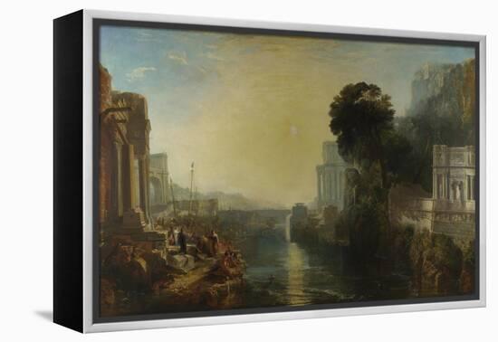 Dido Building Carthage (The Rise of the Carthaginian Empire), 1815-JMW Turner-Framed Premier Image Canvas