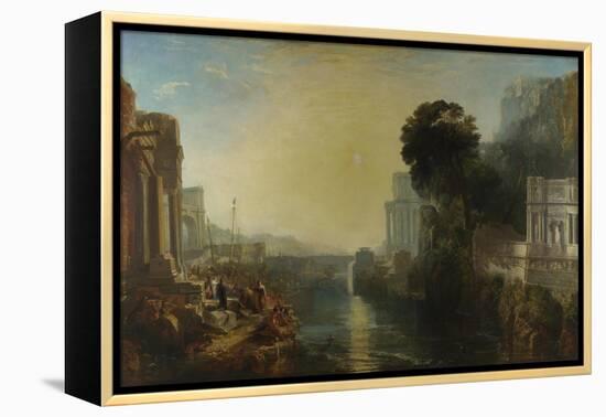 Dido Building Carthage (The Rise of the Carthaginian Empire), 1815-JMW Turner-Framed Premier Image Canvas