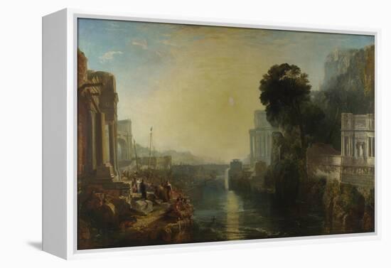 Dido Building Carthage (The Rise of the Carthaginian Empire), 1815-JMW Turner-Framed Premier Image Canvas