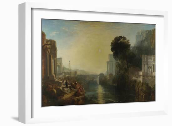 Dido Building Carthage (The Rise of the Carthaginian Empire), 1815-JMW Turner-Framed Giclee Print