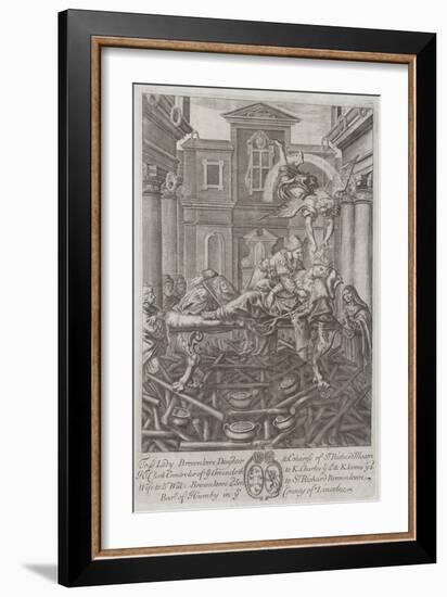 Dido's Funeral Pyre-null-Framed Giclee Print