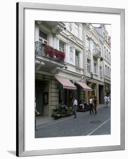 Didzioji Gatve (Main Street), Old City, Vilnius, Lithuania, Baltic States-Yadid Levy-Framed Photographic Print