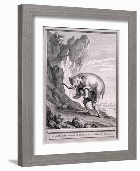 Die beiden Abenteurer und der Talisman (Les Deux Avanturiers et le Talisman)-Jean-Baptiste Oudry-Framed Giclee Print