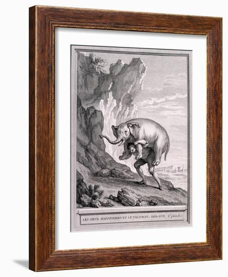 Die beiden Abenteurer und der Talisman (Les Deux Avanturiers et le Talisman)-Jean-Baptiste Oudry-Framed Giclee Print