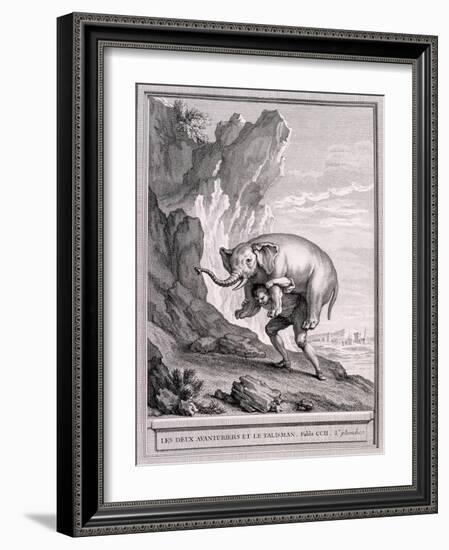 Die beiden Abenteurer und der Talisman (Les Deux Avanturiers et le Talisman)-Jean-Baptiste Oudry-Framed Giclee Print