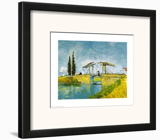 Die Brucke von Lang-Vincent van Gogh-Framed Art Print