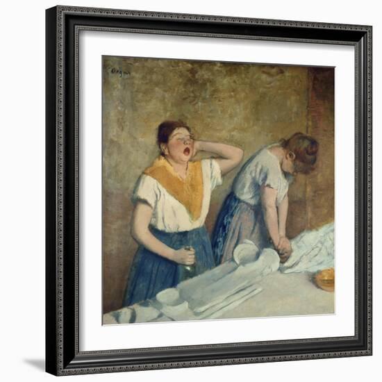 Die Bueglerinnen, um 1882-Edgar Degas-Framed Giclee Print