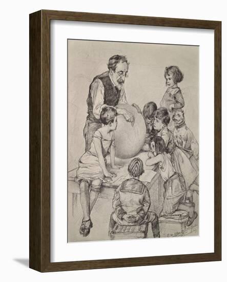 Die Circusschule (The Circus School)-null-Framed Giclee Print