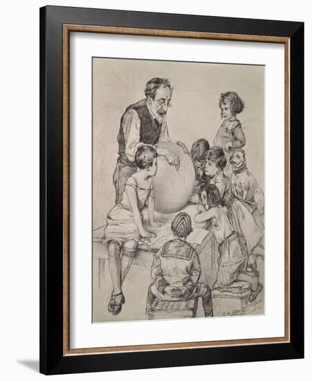 Die Circusschule (The Circus School)-null-Framed Giclee Print