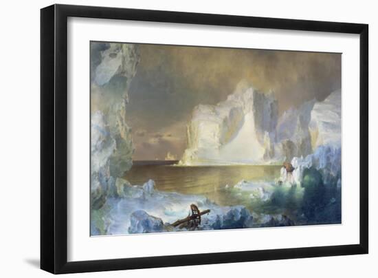 Die Eisberge. 1861-Frederic Edwin Church-Framed Giclee Print