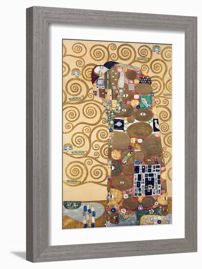 Die Erfuellung Um 1909 Werkvorlage Zum Stocletfries-Gustav Klimt-Framed Giclee Print