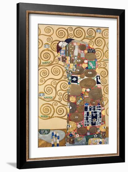 Die Erfuellung Um 1909 Werkvorlage Zum Stocletfries-Gustav Klimt-Framed Giclee Print