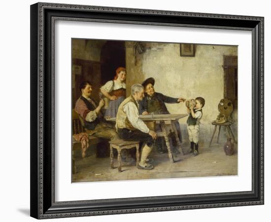 Die Erste Mass, 1894-Hugo Oehmichen-Framed Giclee Print