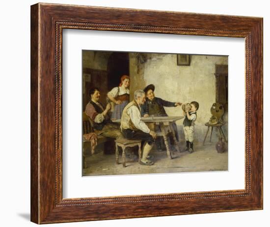 Die Erste Mass, 1894-Hugo Oehmichen-Framed Giclee Print