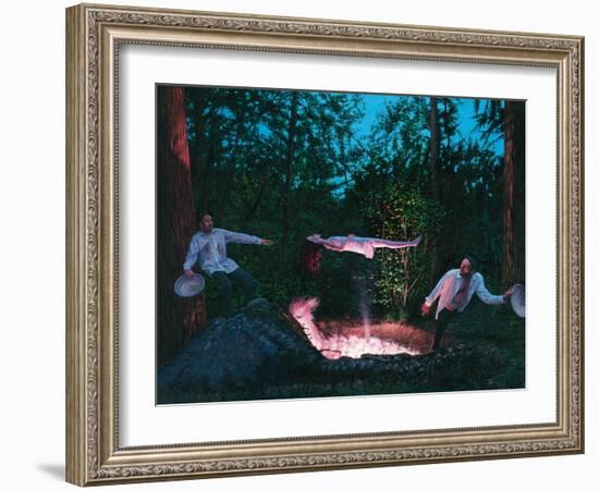 Die Existenz des Nichtseienden, 2012-Aris Kalaizis-Framed Giclee Print