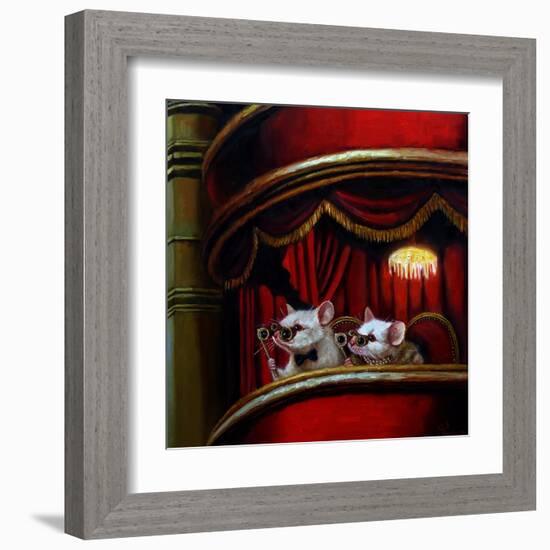 Die Fledermaus-Lucia Heffernan-Framed Art Print