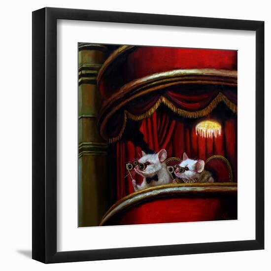 Die Fledermaus-Lucia Heffernan-Framed Art Print