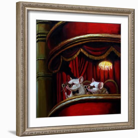 Die Fledermaus-Lucia Heffernan-Framed Art Print