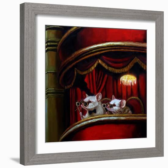 Die Fledermaus-Lucia Heffernan-Framed Art Print