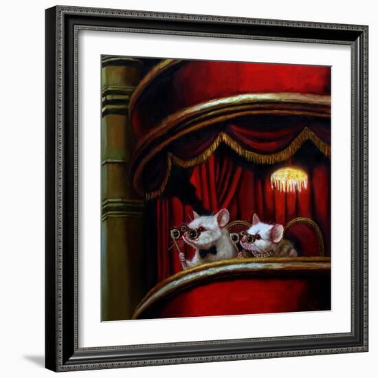 Die Fledermaus-Lucia Heffernan-Framed Art Print