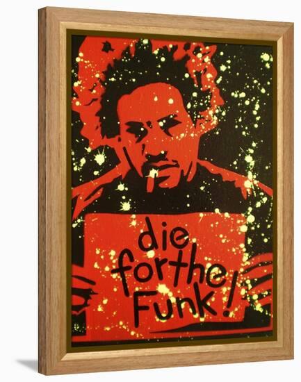 Die for the Funk-Abstract Graffiti-Framed Premier Image Canvas