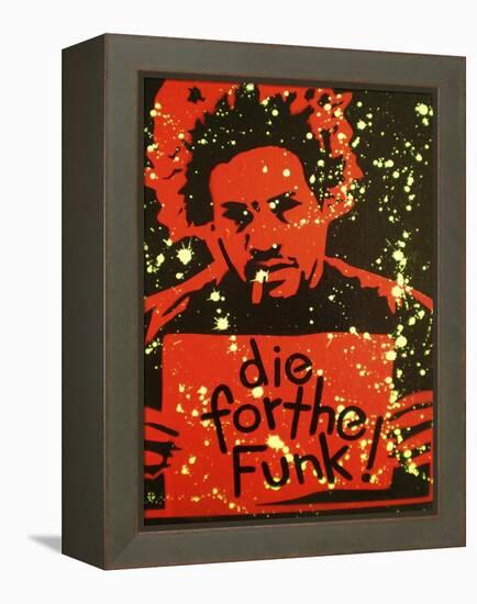 Die for the Funk-Abstract Graffiti-Framed Premier Image Canvas