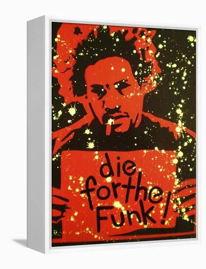 Die for the Funk-Abstract Graffiti-Framed Premier Image Canvas