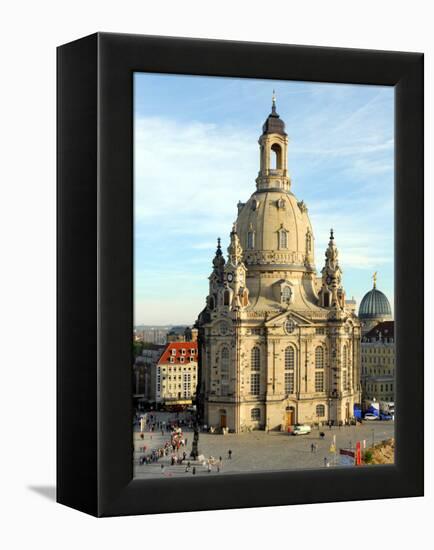 Die Frauenkirche in Dresden-Matthias Rietschel-Framed Premier Image Canvas