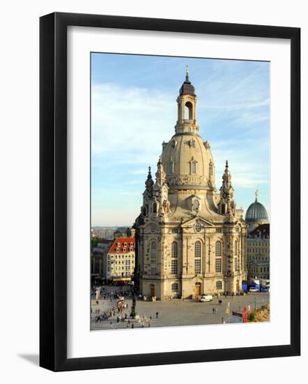 Die Frauenkirche in Dresden-Matthias Rietschel-Framed Photographic Print