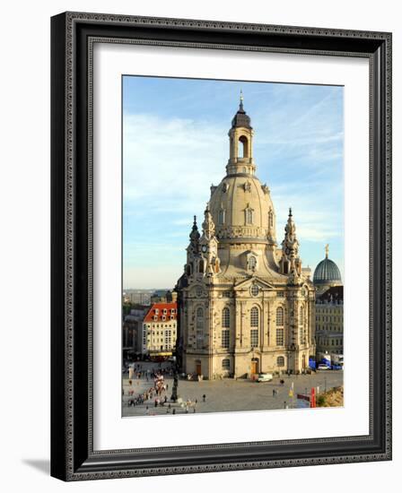 Die Frauenkirche in Dresden-Matthias Rietschel-Framed Photographic Print