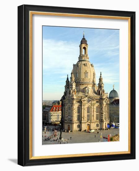 Die Frauenkirche in Dresden-Matthias Rietschel-Framed Photographic Print