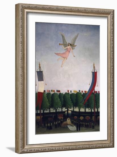 Die Freiheit Laedt die Kuenstler Zum 22. Salon Der Unabhaengigen Ein, 1906-Henri Rousseau-Framed Giclee Print