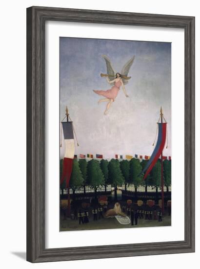 Die Freiheit Laedt die Kuenstler Zum 22. Salon Der Unabhaengigen Ein, 1906-Henri Rousseau-Framed Giclee Print