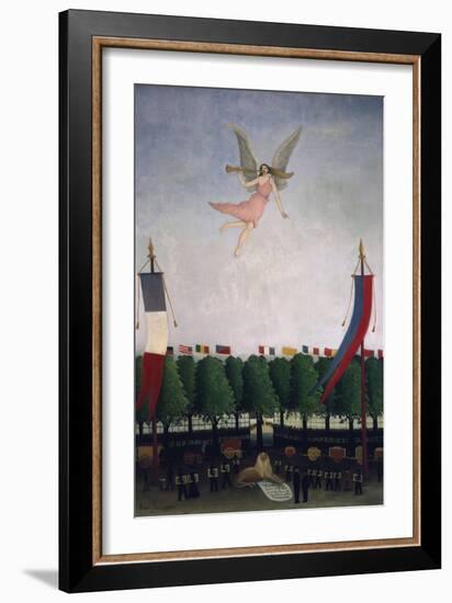 Die Freiheit Laedt die Kuenstler Zum 22. Salon Der Unabhaengigen Ein, 1906-Henri Rousseau-Framed Giclee Print