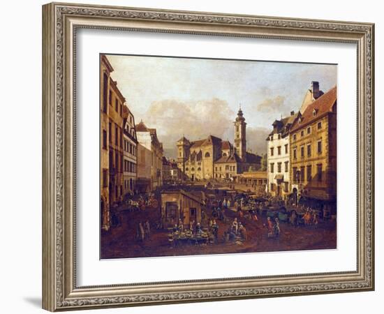 Die Freyung in Wien, Ansicht Von Suedost-Berthe Morisot-Framed Giclee Print