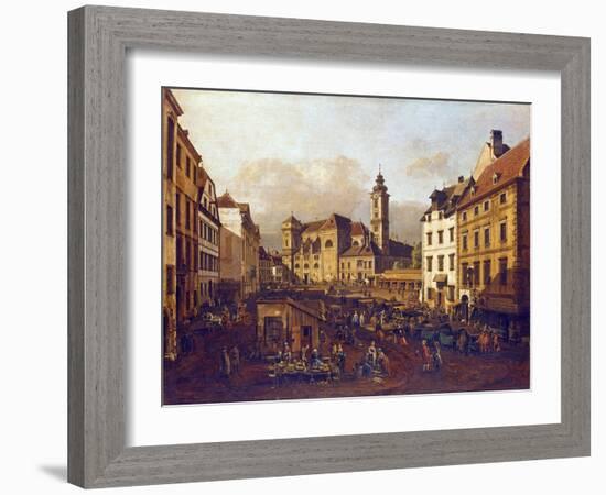 Die Freyung in Wien, Ansicht Von Suedost-Berthe Morisot-Framed Giclee Print