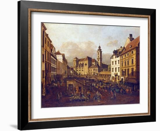 Die Freyung in Wien, Ansicht Von Suedost-Berthe Morisot-Framed Giclee Print