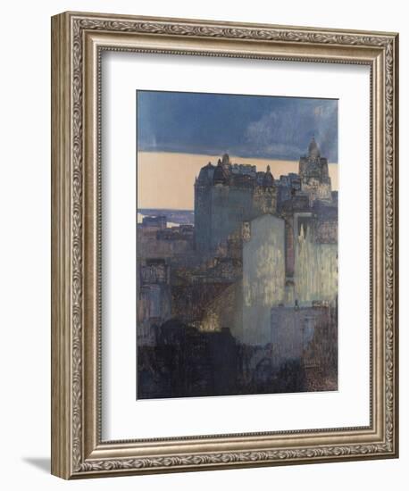 Die Grosse Stadt-Rudolf Jettmar-Framed Giclee Print